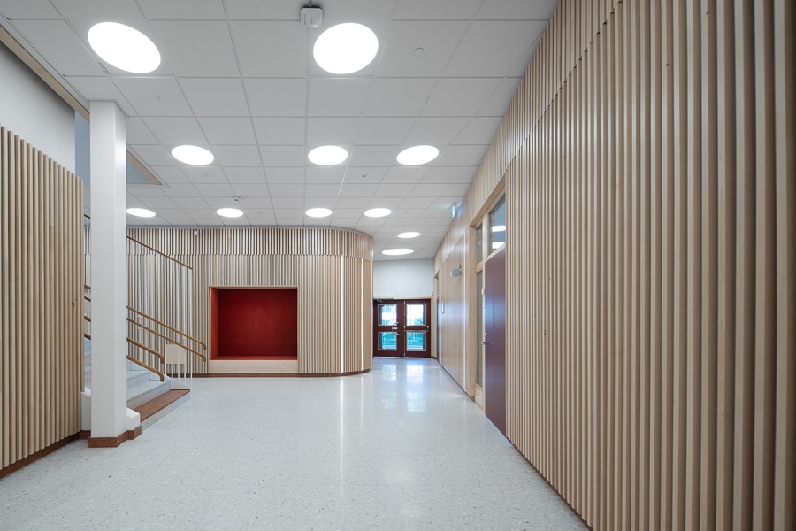 Eleonoraskolan - tegelkvalité. 5 arkitekturfotograf eleonoraskolan barabild 12