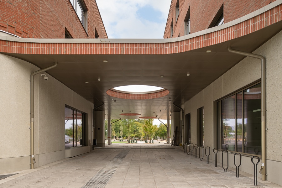 Eleonoraskolan - tegelkvalité. 11 arkitekturfotograf eleonoraskolan barabild 4